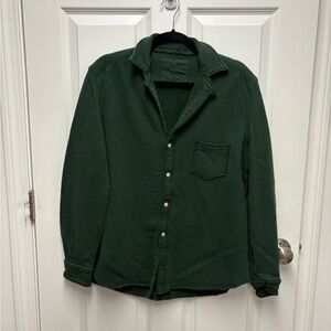 Frank & Eileen Olive Green Knit Sweater